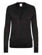 Fine Gauge Viscose Cardigan Black Calvin Klein
