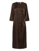 Cumollie Dress Brown Culture