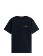 Hilfiger Herald Back Graphic Tee Navy Tommy Hilfiger