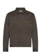 Ls Cotton Overshirt Brown Calvin Klein Jeans