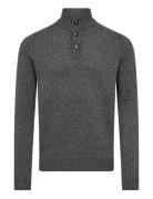 Bs Alrek Regular Fit Knitwear Grey Bruun & Stengade