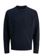 Jjesoho Ollie Knit Crew Neck Sn Navy Jack & J S