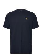 Football Jacquard T-Shirt Navy Lyle & Scott
