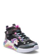 Girls Unicorn Chaser Black Skechers
