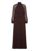 Dante6-Rita Bohemian Maxi Dress Brown Dante6