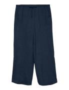 Vmmelaney Hw Loose Pant Wvn Noos Navy Vero Moda