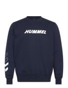 Hmlelemental Sweatshirt Navy Hummel