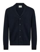 Bs Bjarte Regular Fit Knitwear Navy Bruun & Stengade