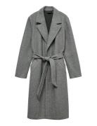 Vmfortuneaya Long Coat Ga Noos Grey Vero Moda