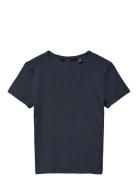Vmchloe Ss Short Top Jrs Noos Navy Vero Moda