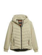 Hood Storm Hybrid Padded Jkt Beige Superdry