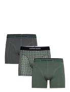 Organic Cotton Stretch Boxer 3P Green Björn Borg