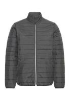 Bhedmar Puffer With Stand Collar Grey Blend