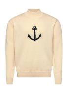 Sweater Stand Up Collar Héritage Cream Armor Lux