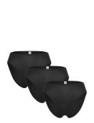 Brief Bikini High Carin Cotton Black Lindex