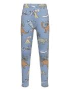 Leggings Dino Aop Blue Lindex