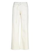Trousers Denim Johanna Ecru White Lindex