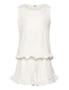 Pyjamas Set Sleeveless And Fri White Lindex