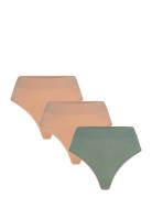 Brief Thong High Seamless Joy Black Lindex