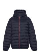 Jjebradley Light Puffer Hood Jnr Navy Jack & J S