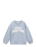 New York Sweatshirt Blue Mango