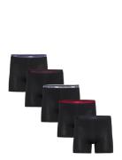 Cotton Stretch Boxer 5P Black Björn Borg