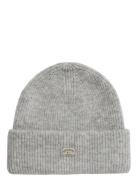 Rib Knitted Beanie Hat Grey Superdry