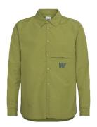 Wwaxl Boyscout Shirt Green WOOD WOOD