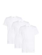 S/S Crew Neck 3Pk White Calvin Klein