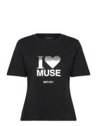 Cmmuse-Tee Black Copenhagen Muse