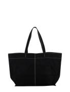 Suede Aubrey Bag Black Becksöndergaard