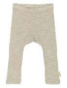 Merino Wool Legging Cream Mikk-line