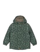 Winter Jacket Aop Khaki Mikk-line