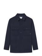 Wwivan Shirt Jacket 25190 Navy WOOD WOOD