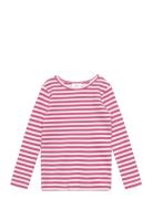 Tnmoore L_S Rib Tee Pink The New