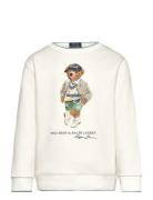 Graphic Fleece-Ls Cn-Kn-Sws White Ralph Lauren Kids