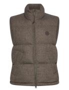 Wool Padded Vest Brown GANT