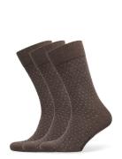 True Micro Dot Sock Beige Amanda Christensen