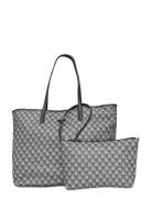 G Wave Ii Large 2 In 1 Tote Grey GUESS