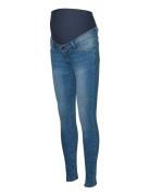 Mlmila Slim Medium Blue Jeans A. Noos Blue Mamalicious