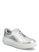Rtg Metallic-Leather Sneakers Silver FitFlop