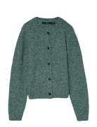 Vmnovah Ls O-Neck Button Cardi Ga Noos Green Vero Moda