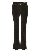 Vmflash Mr Flared Corduroy Pants Noos Black Vero Moda