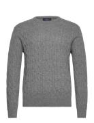 Lw Cable Crew Grey Hackett London