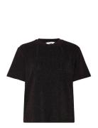 Slfanja Boxy Tee Black Selected