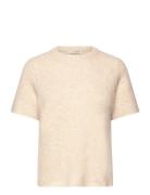 Libby Knit Pullover Cream A-View