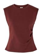Yaspina Sl Top Noos Burgundy YAS