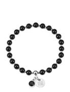 Beverly Bracelet Black/Silver Black Bud To Rose