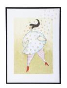 Ajo Illustration W/ Frame Patterned Bloomingville