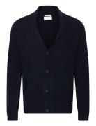 Lambswool Shawlcollar Cardigan Navy Lindbergh